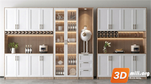 Wine cabinet Skp Files